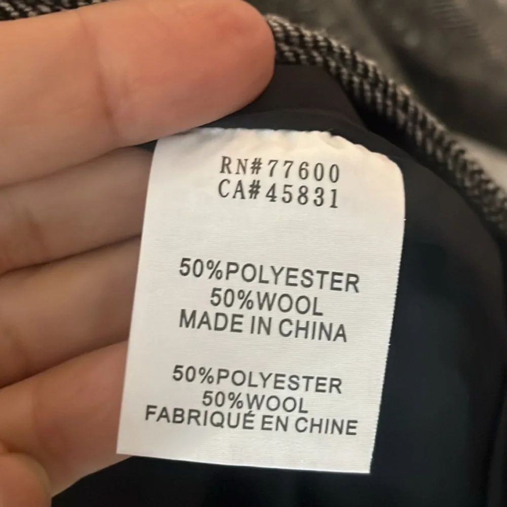 FREE PEOPLE Sandrine Rose Gray Empire Wool Blend Button Front
Jacket NWT - Picture 8 of 14